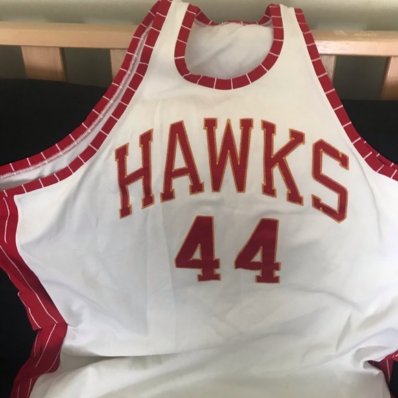 Mitchell & Ness Hawks Jersey - Picture 2 of 6